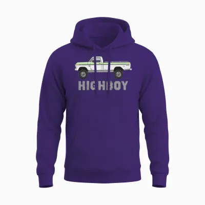 Highboy Winter Green Unisex Hoodie - Purple