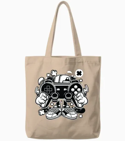 Ready to Play Tote Bags - Natural