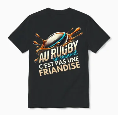 Rugby Player Rugbyman Humour Rugby T-Shirt, Black, S Unisex T-Shirt - Black