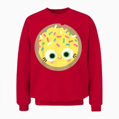Funny Good Egg Teacher Halloween Costume the Smart Cookie Unisex Sweatshirt - Red