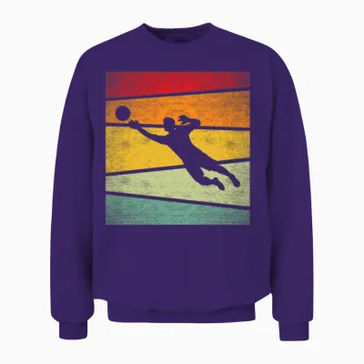 Keeper Retro Unisex Sweatshirt - Purple
