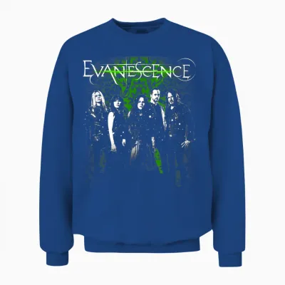 Evanescence Band Photo Green Unisex Sweatshirt - Royal