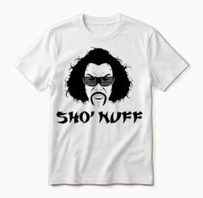 Sho Nuff Karate Master Unisex T-Shirt - White