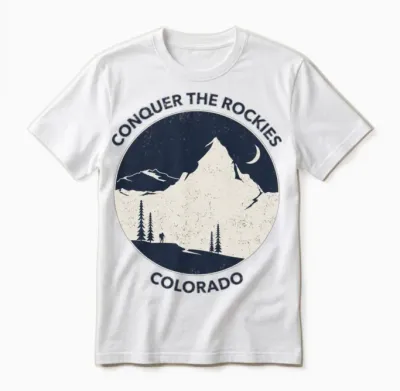 Colorado Day Hikes | Colorado Hiking Unisex T-Shirt - White