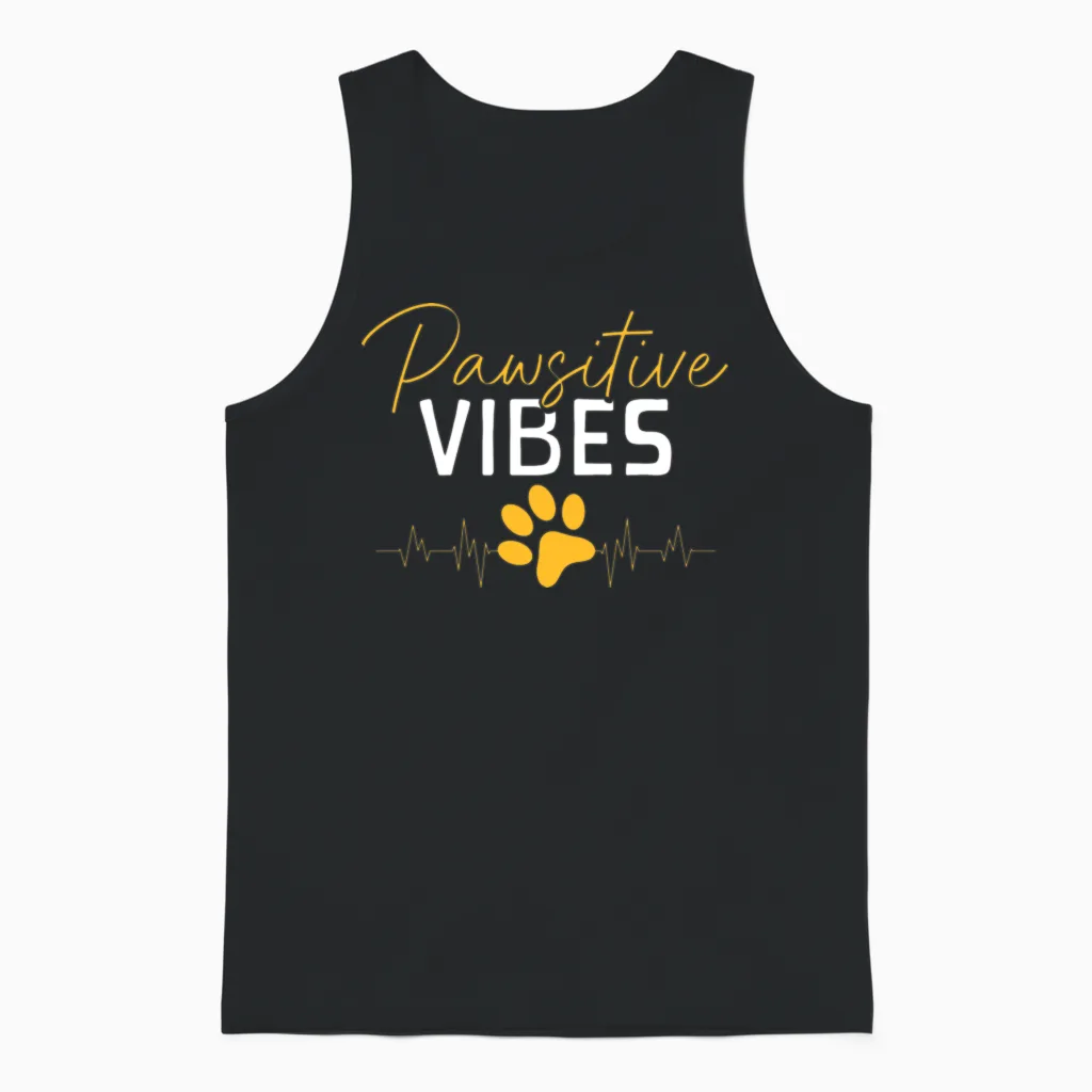 Dog Lover Owner Dog Lover Lovers Gift Unisex Tank Top in Black