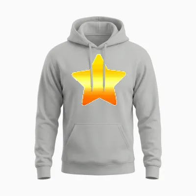 Retro Style 80s-90s. Unisex Hoodie - Ash