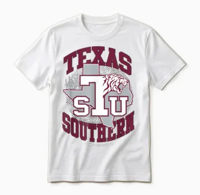 Texas Southern University - Tsu - Hbcu - Tiger Pride Unisex T-Shirt - White