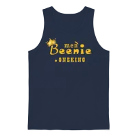 Jamaica Win Beenie Man Verzuz Unisex Tank Top - Navy – 1