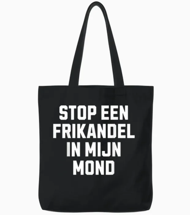 Niederländischer Königstag Funny Dutch Kings Day King's Day Tote Bags in Black
