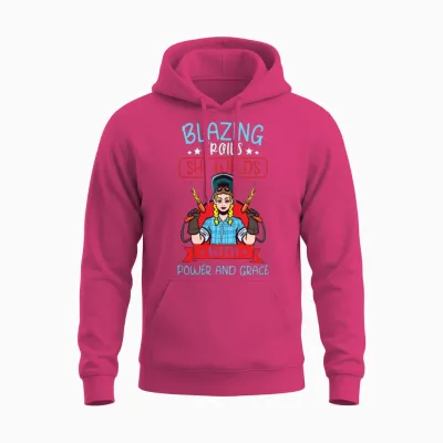 Welder Funny Funny Welding Gift Unisex Hoodie - Heliconia
