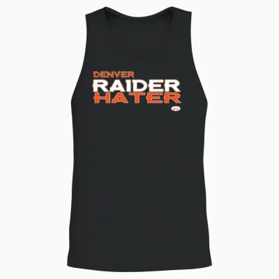 Denver Raider Hater Unisex Tank Top - Black