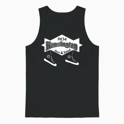 Kensington Born Raised Unisex Tank Top - Black