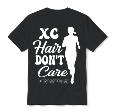Xc Cross Country Running Unisex T-Shirt - Black