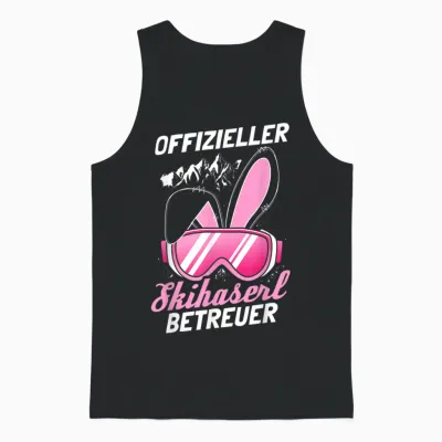 Official Ski Hat Bereuer Après-Ski, Skier, Party Unisex Tank Top - Black