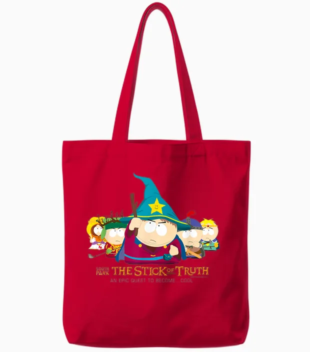 South Park - the Stick of Truth Tote Bags in Red