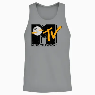 Mademark X Mtv - the Official Mtv Logo Original for Halloween Unisex Tank Top - Sport Grey