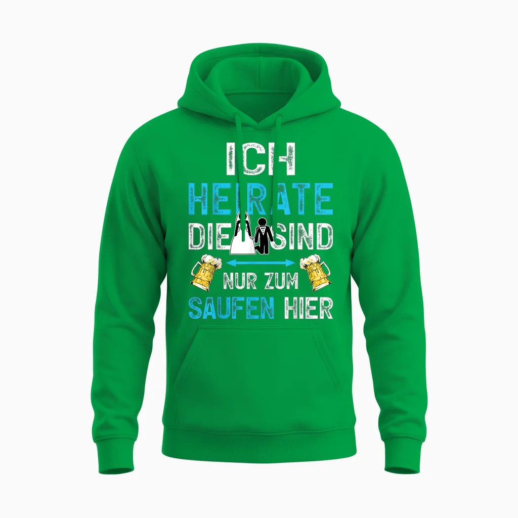 Men's Jga Men's T-Shirt Groom Outfit Stag Night Man T-Shirt, Black, S Unisex Hoodie in Irish Green