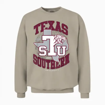 Texas Southern University - Tsu - Hbcu - Tiger Pride Unisex Sweatshirt - Sand