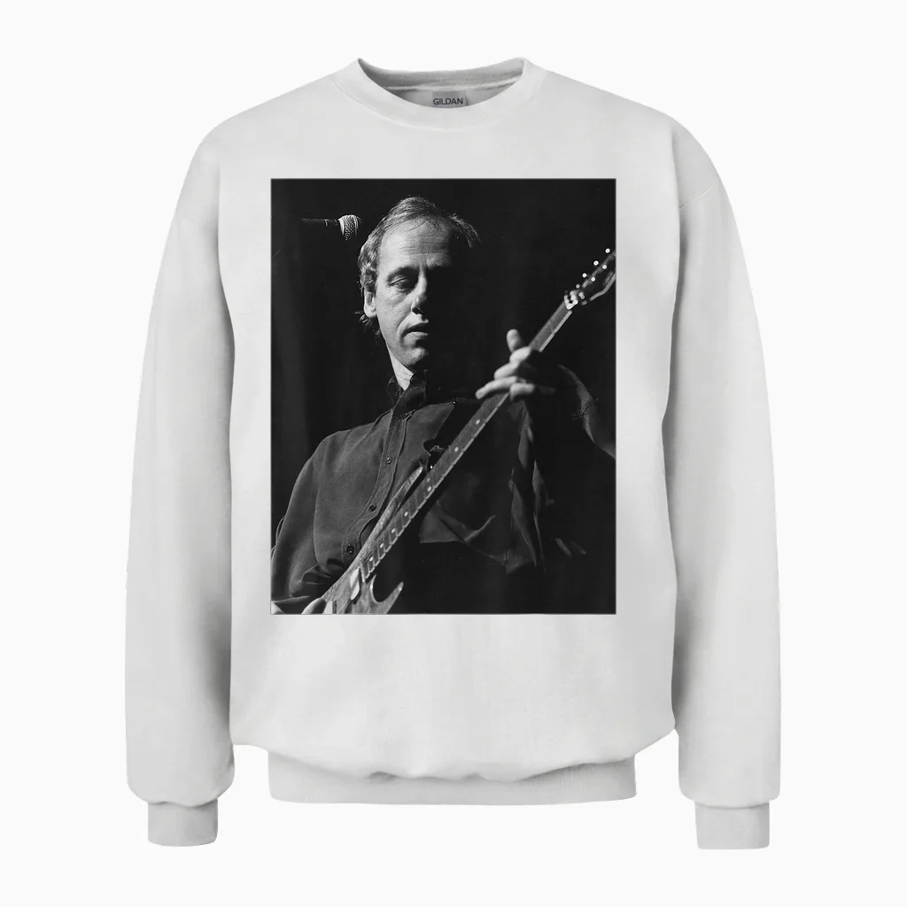 Mark Knopfler Dire Straits Live 1989 Unisex Sweatshirt in White