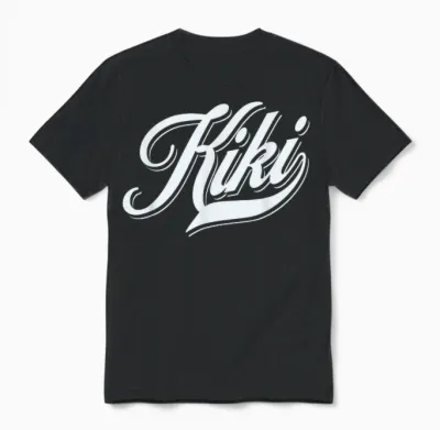 Mens Boys Funny Funny Gift Idea Name for Kiki Unisex T-Shirt - Black
