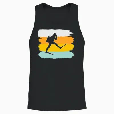 Dive Retro Unisex Tank Top - Black