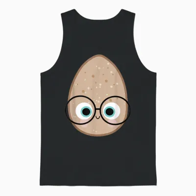 Funny the Good Egg Teacher Halloween Costume Food Group Cute Unisex Tank Top - Black
