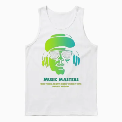 Music Masters - Festival Unisex Tank Top - White