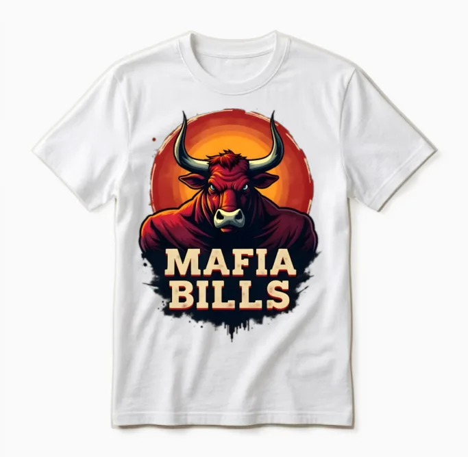 Sunday's Are for the Bills Unisex T-Shirt in White