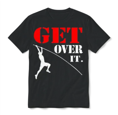 Pole Vault Unisex T-Shirt - Black