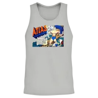 Atlas the Mighty Unisex Tank Top - Ash – 2