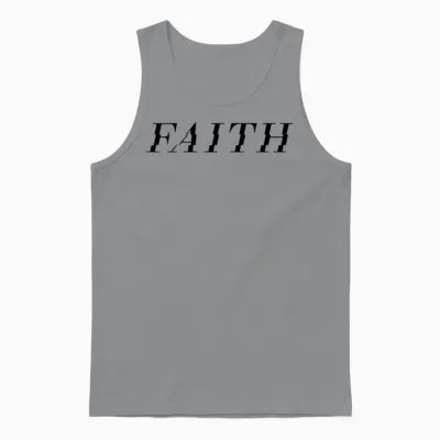 Faith & Christian Clothing Faith Clothing Unisex Tank Top - Sport Grey