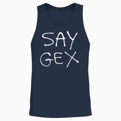 Sag Gex Lustig Schwul Queer Lgbtq Unisex Tank Top - Navy