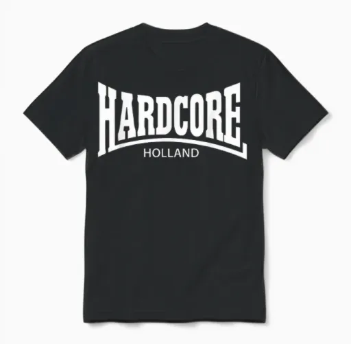 Hardcore Holland Unisex T-Shirt in Black