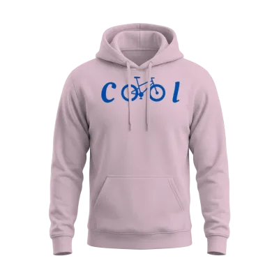 Cool Bike Vintage Unisex Hoodie - Light Pink