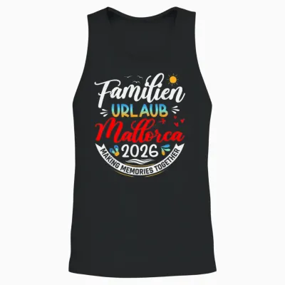 Spanien 2026 Unisex Tank Top - Black