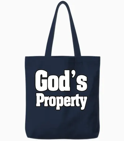 God's Property 27-1 Tote Bags - Navy