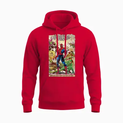 Marvel the Amazing Spider-Man Comic Unisex Hoodie - Red