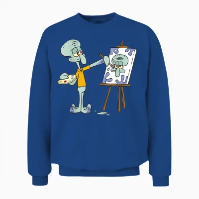 Thaddäus Gemälde in Seinem Haus Unisex Sweatshirt - Royal