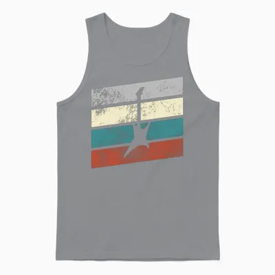 Rock Retro Unisex Tank Top - Sport Grey