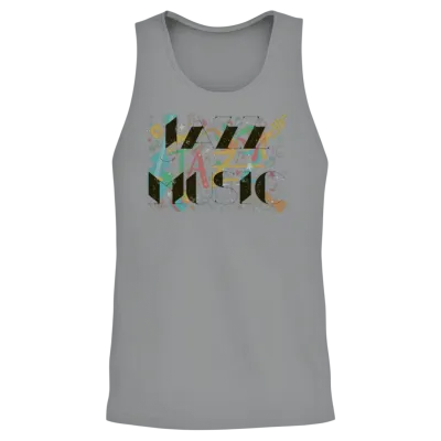 Jazz Music Unisex Tank Top - Sport Grey