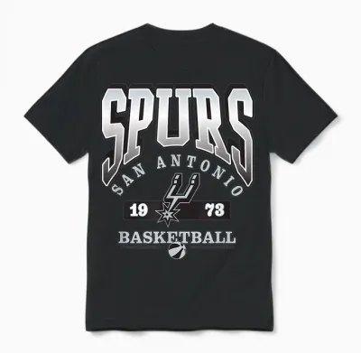 Spurs Nba San Antonio T-Shirt Home Advantage Unisex T-Shirt - Black