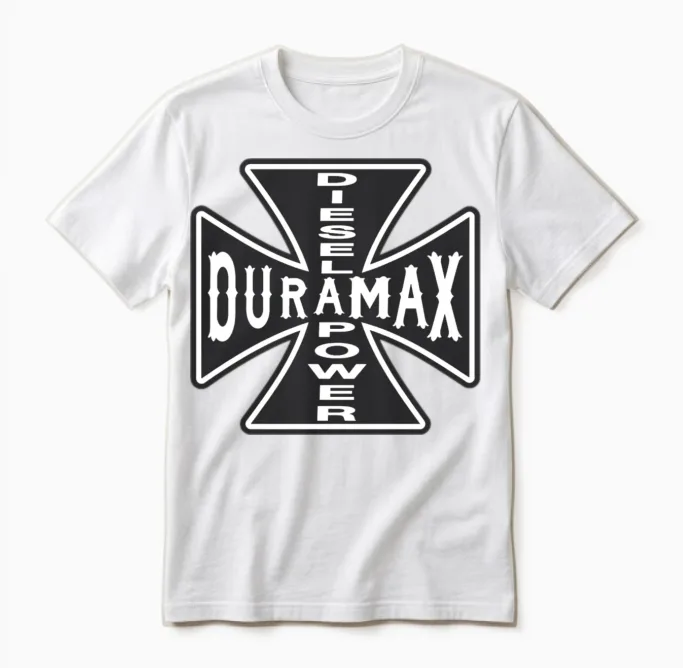 Duramax Diesel Power Unisex T-Shirt in White