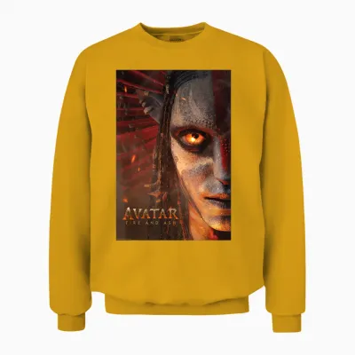 Avatar: Fire and Ash Varang Official Movie Theatrical Unisex Sweatshirt - Gold