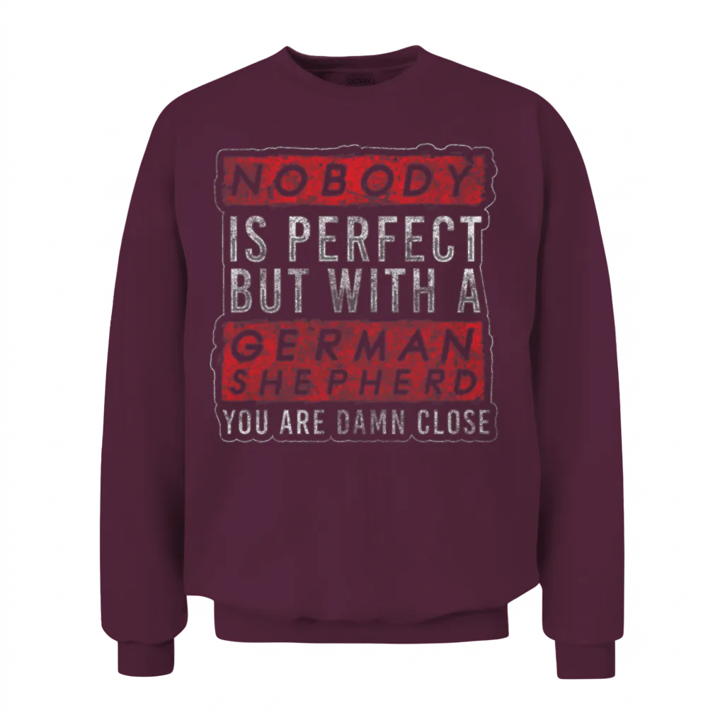German Shepherd Dog Dog Love Dog Owners Guard Dog Unisex Sweatshirt - Maroon