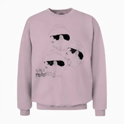 H3h3productions Cough Unisex Sweatshirt - Light Pink