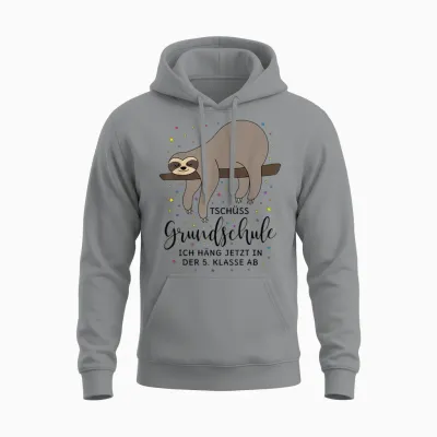 5. Klasse Realschule Gymnasium/grundschule Abschluss 2026 Unisex Hoodie - Sport Grey