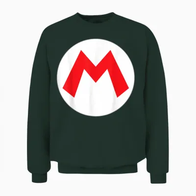 Nintendo Super Mario Icon Costume Unisex Sweatshirt - Forest