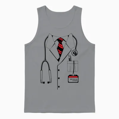 Doctor Costume Unisex Tank Top - Sport Grey