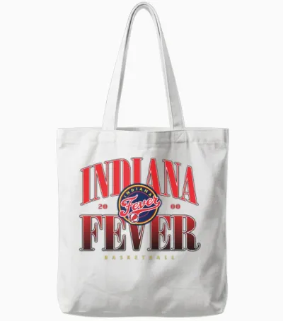 Indiana Fever Tote Bags - White