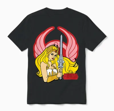 Die Meister Des Universums She-Ra Unisex T-Shirt - Black
